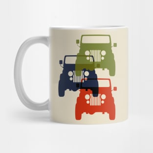 Classic Jeep CJ Grills Mug